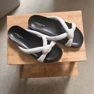 Lafayette 148 Leather Sandal
